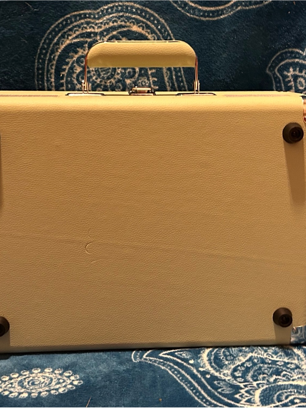 Crosley Cream Portable Record Player Case with Top Handle
